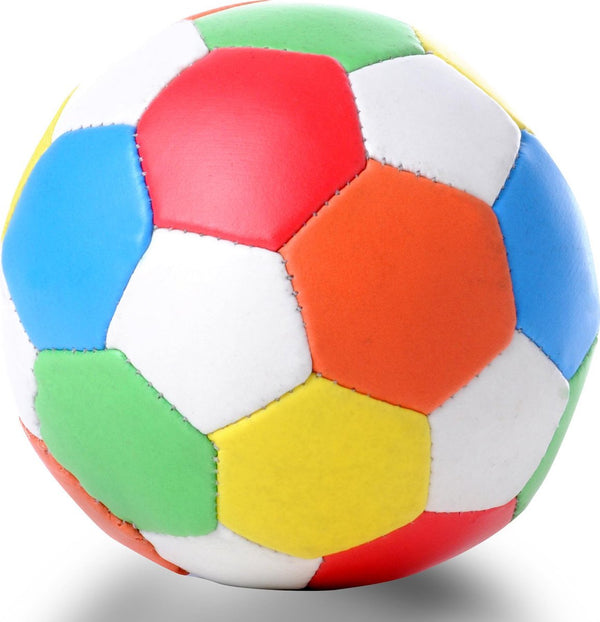Engelhart zachte softbal 10 cm â meerkleurig â 32 panels â foam speelbal â recreatieve bal â sport- en spelbal â kindvriendelijk speelgoed â
