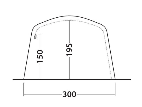 Outwell Lindale 5PA tent