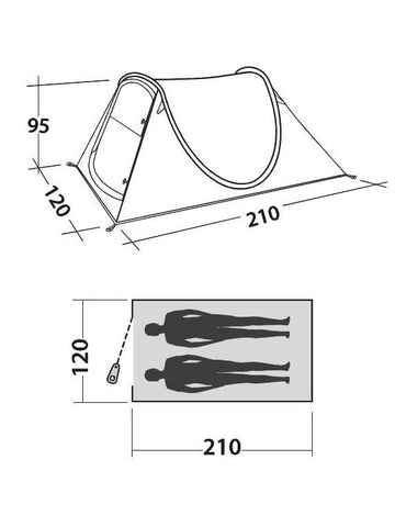 Easy Camp Fireball 200 tent