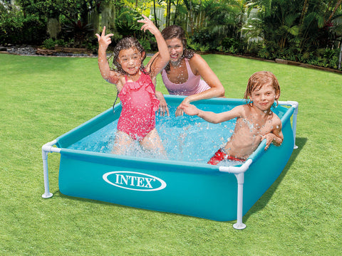Intex Kinderzwembad met frame-Blauw