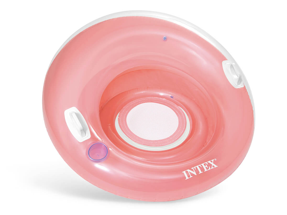 Intex Gekleurde loungestoel voor op het water-Roze