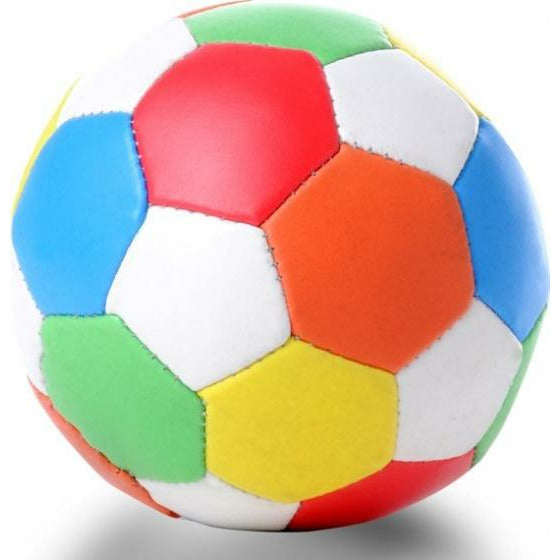 Engelhart zachte softbal 10 cm â meerkleurig â 32 panels â foam speelbal â recreatieve bal â sport- en spelbal â kindvriendelijk speelgoed â
