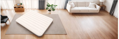 Intex queen dura-beam single-high luchtbed - 203x152x25 cm