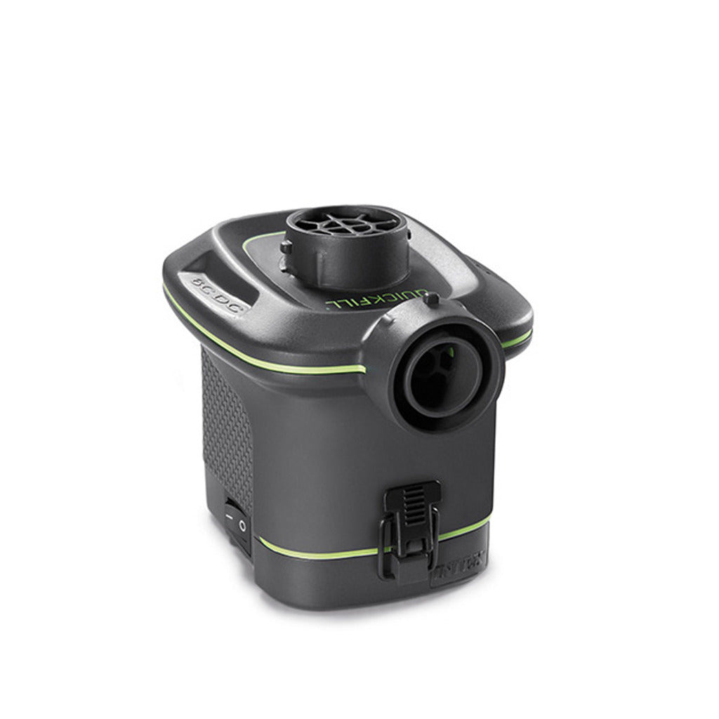 Intex opblaaspomp op batterijen