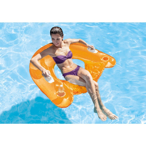 Intex 58859eu wet set collection sit #039;n float opblaasbare drijfstoel verschillende kleuren