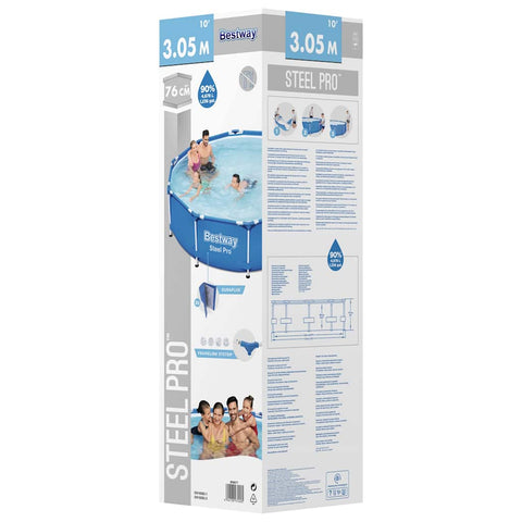 Bestway zwembad steel pro 305x76 cm