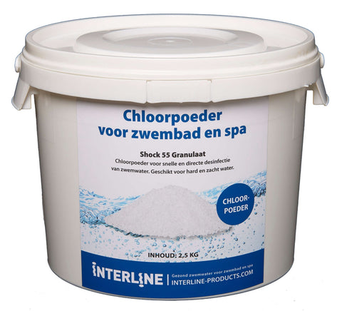 Interline chloorgranulaat 2,5 kg