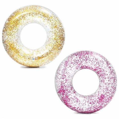 Intex 56274np transparante glitter zwemband 119 cm