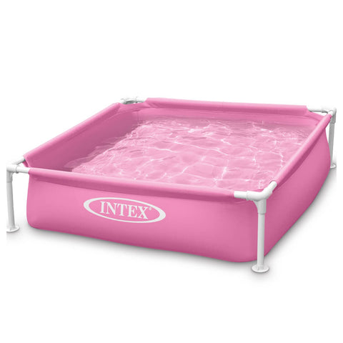 Intex 57172np wet set collection mini frame pool 122x122 cm roze