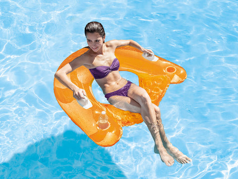 Intex 58859eu wet set collection sit #039;n float opblaasbare drijfstoel verschillende kleuren