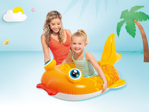 Intex pool opblaasbaare vliegtuig vis
