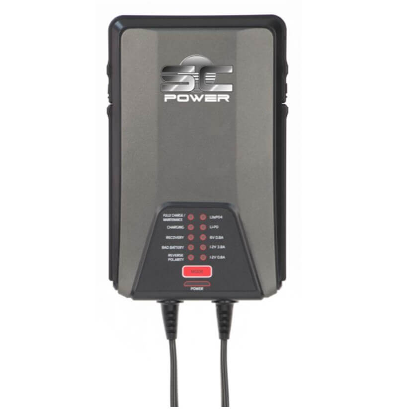 Merkloos Acculader SC10 6 12 Volt 5 20 Ah voor