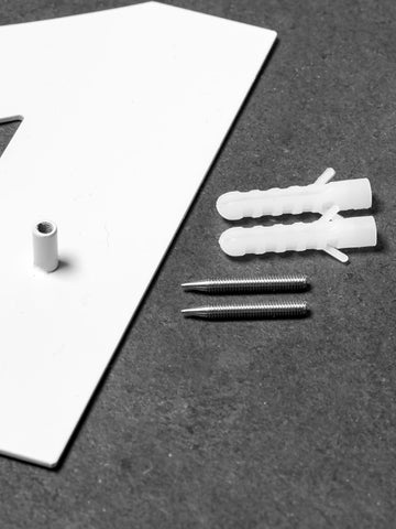 Merkloos RVS huisnummer 9