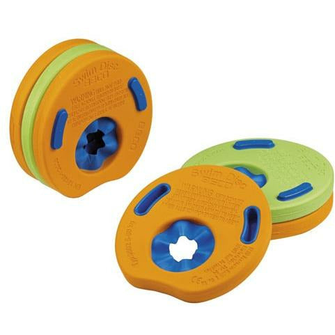 Beco swimdisc zwemschijven voor kinderen - tot 30 kg - oranje - set 6 stuks