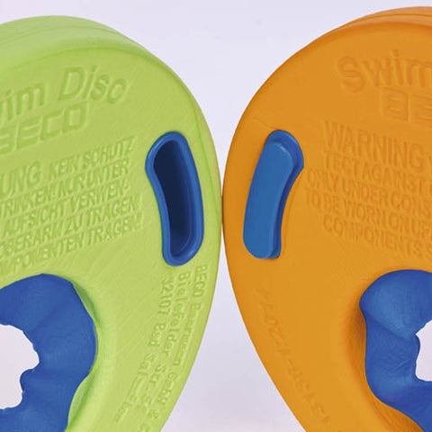 Beco swimdisc zwemschijven voor kinderen - tot 30 kg - oranje - set 6 stuks