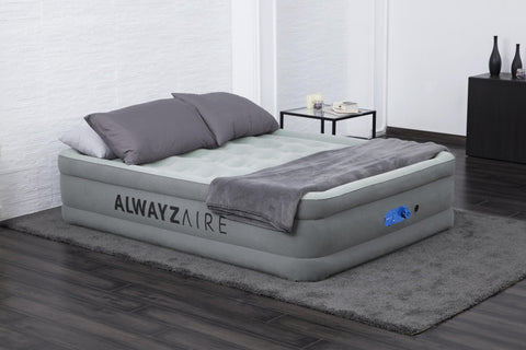 Bestway Luchtbed alwayzaire eco 46 cm queen 203 cm grijs
