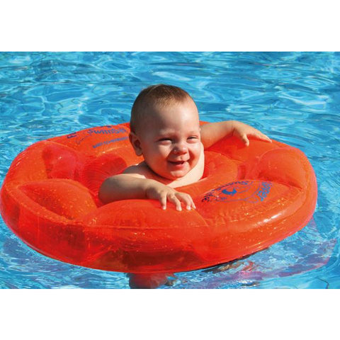 Swimsafe babyzwemband flipper oranje