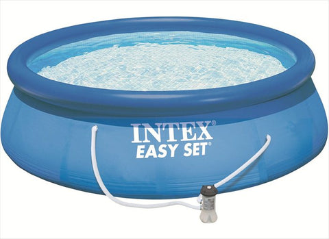 Intex easy set 28142gn zwembad 396x84cm + pomp