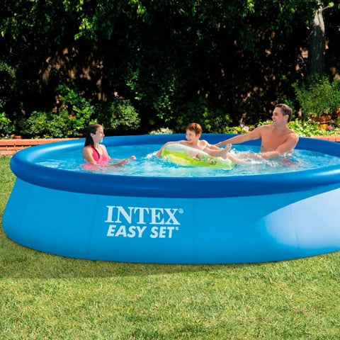 Intex easy set 28142gn zwembad 396x84cm + pomp