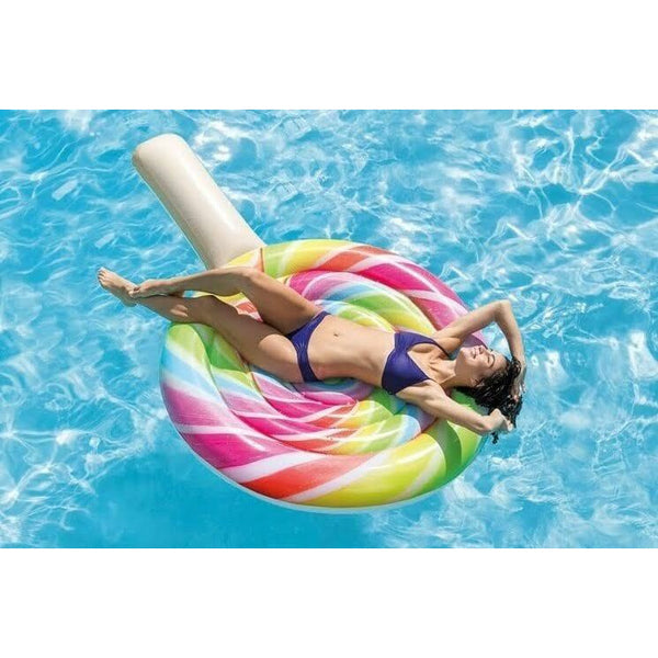 Intex 58753eu opblaasbare luchtbed lolly 208x135cm