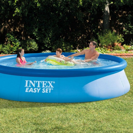 Intex Opblaaszwembad zonder pomp 28143NP Easy 396 x 84 cm blauw