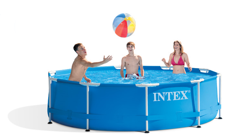 Intex 28200np metal frame zwembad zonder filterpomp ø 305x76 cm