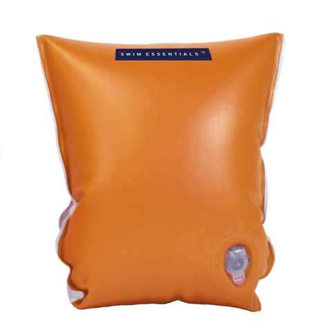 Swim essentials - zwembandjes - effen - zwemvleugels - 15-30 kg - 2-6 jaar - oranje